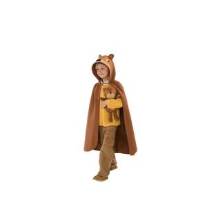Hearth song kids bear cape costume - like new